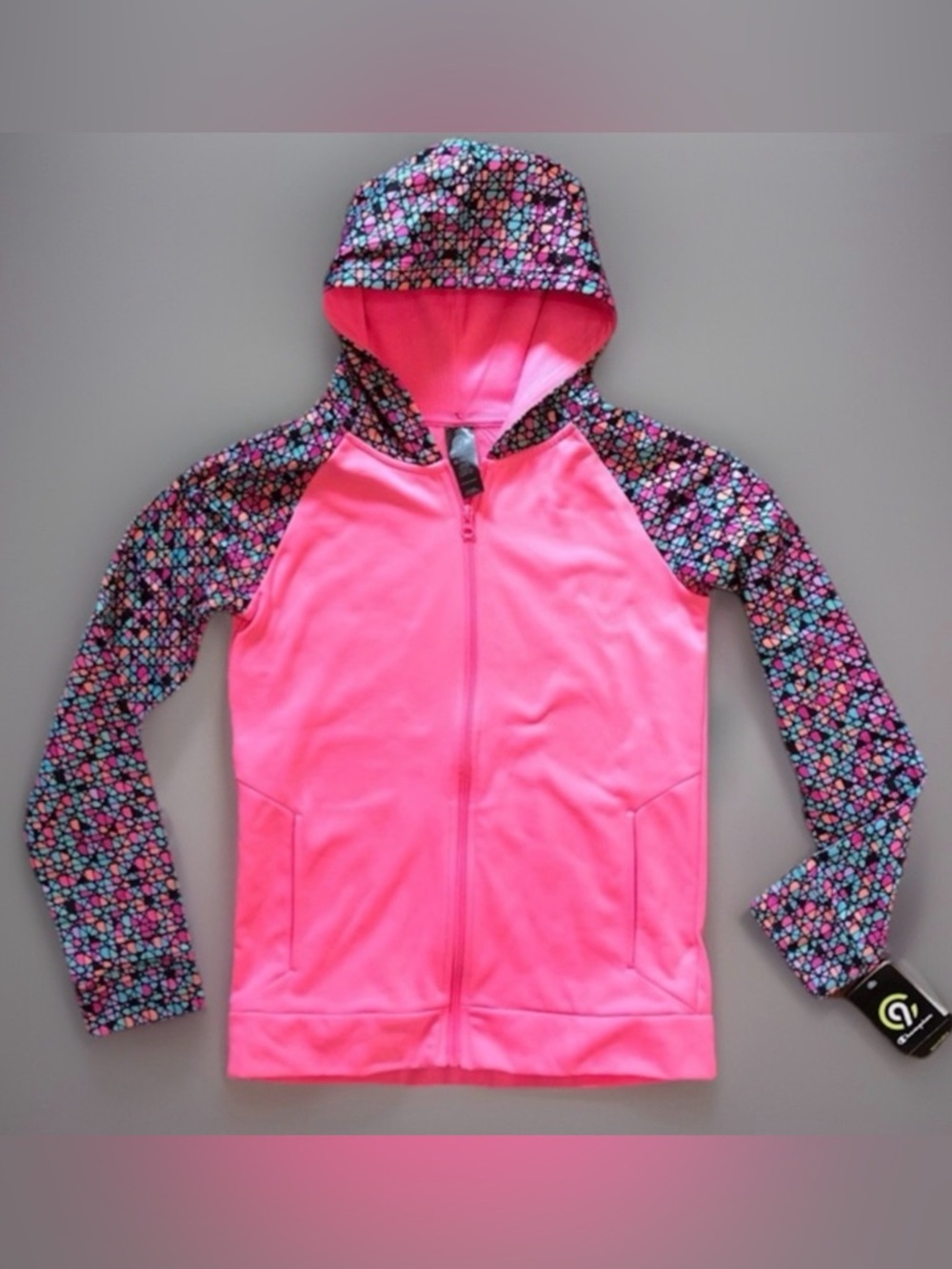 Champion Bright Hoodie Work Out Runner Jacket
